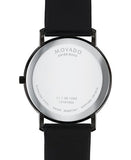 Buy Shop Movado Sapphire Black Dial Black Leather Strap Watch for Men - 606884 USA Online