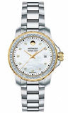 Buy Shop Movado Series 800 29mm Diamonds Mother of Pearl Dial Silver Steel Strap Watch For Women - 2600121 USA Online
