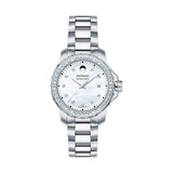 Buy Shop Movado Series 800 29mm Mother of Pearl Dial Diamond Watch For Women - 2600120 USA Online