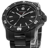 Buy Shop Movado Series 800 Black Dial Black Steel Strap Watch For Men - 2600143 USA Online
