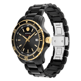 Buy Shop Movado Series 800 Black Dial Black Steel Strap Watch For Men - 2600161 USA Online