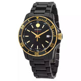 Buy Shop Movado Series 800 Black Dial Black Steel Strap Watch For Men - 2600161 USA Online