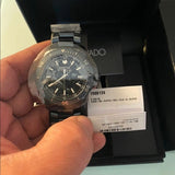 Buy Shop Movado Series 800 Black Dial Blue Ion Plated Steel Strap Watch for Men - 2600139 USA Online