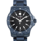 Buy Shop Movado Series 800 Black Dial Blue Ion Plated Steel Strap Watch for Men - 2600139 USA Online