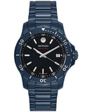 Buy Shop Movado Series 800 Black Dial Blue Ion Plated Steel Strap Watch for Men - 2600139 USA Online