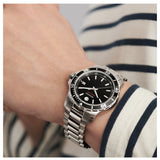 Buy Shop Movado Series 800 Black Dial Silver Steel Strap Watch For Men - 2600135 USA Online