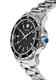 Buy Shop Movado Series 800 Black Dial Silver Steel Strap Watch For Men - 2600135 USA Online