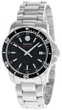 Buy Shop Movado Series 800 Black Dial Silver Steel Strap Watch For Men - 2600135 USA Online