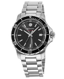 Buy Shop Movado Series 800 Black Dial Silver Steel Strap Watch For Men - 2600135 USA Online
