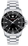 Buy Shop Movado Series 800 Black Dial Silver Steel Strap Watch For Men - 2600135 USA Online