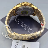 Buy Shop Movado Series 800 Blue Dial Gold Steel Strap Watch For Men - 2600144 USA Online