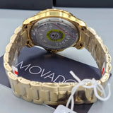 Buy Shop Movado Series 800 Blue Dial Gold Steel Strap Watch For Men - 2600144 USA Online