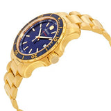 Buy Shop Movado Series 800 Blue Dial Gold Steel Strap Watch For Men - 2600144 USA Online