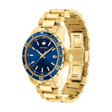 Buy Shop Movado Series 800 Blue Dial Gold Steel Strap Watch For Men - 2600144 USA Online