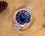Buy Shop Movado Series 800 Blue Dial Silver Steel Strap Watch For Men - 2600137 USA Online