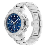 Buy Shop Movado Series 800 Blue Dial Silver Steel Strap Watch for Men - 2600151 USA Online