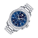 Buy Shop Movado Series 800 Blue Dial Silver Steel Strap Watch for Men - 2600151 USA Online