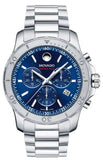 Buy Shop Movado Series 800 Blue Dial Silver Steel Strap Watch for Men - 2600151 USA Online