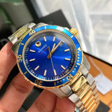 Buy Shop Movado Series 800 Blue Dial Two Tone Steel Strap Watch for Men - 2600149 USA Online
