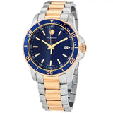 Buy Shop Movado Series 800 Blue Dial Two Tone Steel Strap Watch for Men - 2600149 USA Online