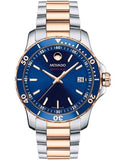 Buy Shop Movado Series 800 Blue Dial Two Tone Steel Strap Watch for Men - 2600149 USA Online