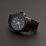Buy Shop Movado Series 800 Chronograph Black Dial Black Steel Strap Watch For Men - 2600119 USA Online