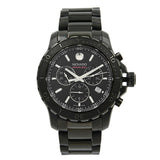 Buy Shop Movado Series 800 Chronograph Black Dial Black Steel Strap Watch For Men - 2600119 USA Online