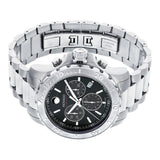 Buy Shop Movado Series 800 Chronograph Black Dial Silver Steel Strap Watch For Men - 2600110 USA Online