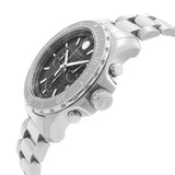 Buy Shop Movado Series 800 Chronograph Black Dial Silver Steel Strap Watch For Men - 2600110 USA Online
