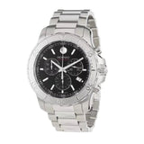 Buy Shop Movado Series 800 Chronograph Black Dial Silver Steel Strap Watch For Men - 2600110 USA Online