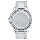 Buy Shop Movado Series 800 Chronograph Black Dial Silver Steel Strap Watch For Men - 2600142 USA Online