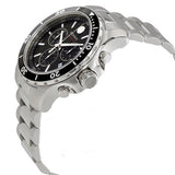 Buy Shop Movado Series 800 Chronograph Black Dial Silver Steel Strap Watch For Men - 2600142 USA Online