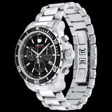 Buy Shop Movado Series 800 Chronograph Black Dial Silver Steel Strap Watch For Men - 2600142 USA Online