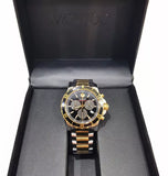 Buy Shop Movado Series 800 Chronograph Black Dial Two Tone Steel Strap Watch For Men - 2600146 USA Online