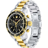Buy Shop Movado Series 800 Chronograph Black Dial Two Tone Steel Strap Watch For Men - 2600146 USA Online