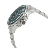 Buy Shop Movado Series 800 Chronograph Green Dial Silver Steel Strap Watch for Men - 2600179 USA Online