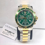 Buy Shop Movado Series 800 Chronograph Green Dial Two Tone Steel Strap Watch For Men - 2600148 USA Online