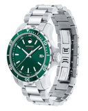 Buy Shop Movado Series 800 Green Dial Silver Steel Strap Watch For Men - 2600136 USA Online