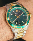 Buy Shop Movado Series 800 Green Dial Two Tone Steel Strap Watch for Men - 2600147 USA Online