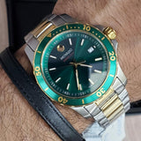 Buy Shop Movado Series 800 Green Dial Two Tone Steel Strap Watch for Men - 2600147 USA Online