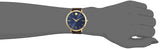 Buy Shop Movado Ultra Slim Blue Dial Brown Leather Strap Watch For Women - 0607092 USA Online