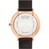 Buy Shop Movado Ultra Slim Silver Dial Brown Leather Strap Watch For Women - 0607093 USA Online