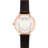 Buy Shop Movado Ultra Slim White Dial Brown Leather Strap Watch For Women - 0607096 USA Online