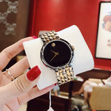 Buy Shop Movado Veturi Quartz Black Dial Two Tone Steel Strap Watch for Men - 0606932 USA Online