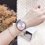 Buy Shop Michael Kors Nia Quartz Silver Dial Silver Steel Strap Watch For Women - MK3988 USA Online