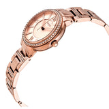 Buy Shop Fossil Virginia Pink Dial Pink Steel Strap Watch for Women - ES4482 USA Online