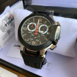 Buy Shop Tissot T Race Chronograph Black Dial Black Rubber Strap Watch for Men - T048.417.27.057.00 USA Online