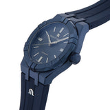 Maurice Lacroix Automatic PVD Limited Edition Blue Dial Blue Silicon Strap Watch For Men - AI6007-PVC00-430-4