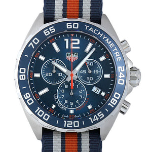 Buy Shop Tag Heuer Formula 1 Chronograph 43mm Blue Dial NATO Strap Watch for Men - CAZ1014.FC8196 USA Online