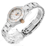 Buy Shop Tag Heuer Aquaracer Professional 200 Quartz Diamonds White Dial Silver Steel Strap Watch for Women - WBP1450.BA0622 USA Online